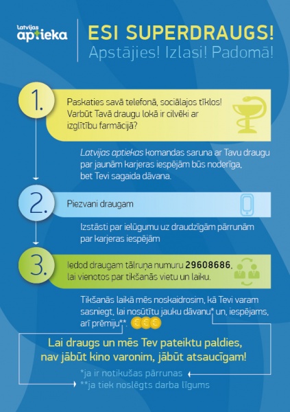 Esi superdraugs!